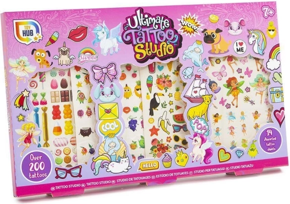 The Ultimate Temporary Tattoo Set – Pink