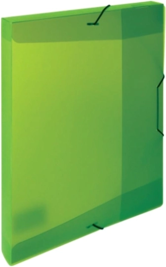 Box with Elastic Band Opaline Green A5