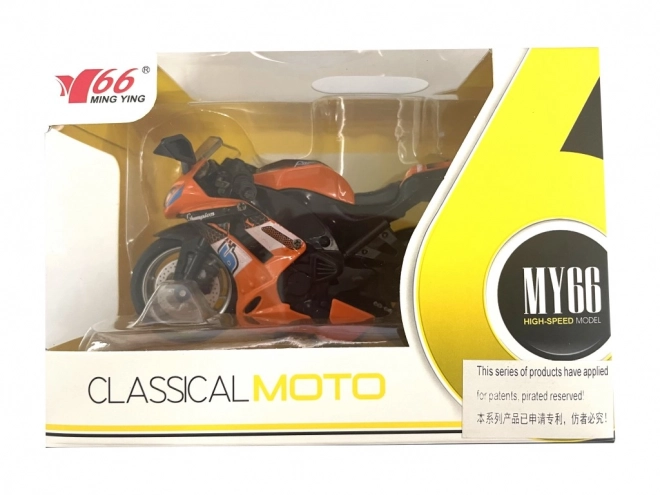Motorfiets in schaal 1:14