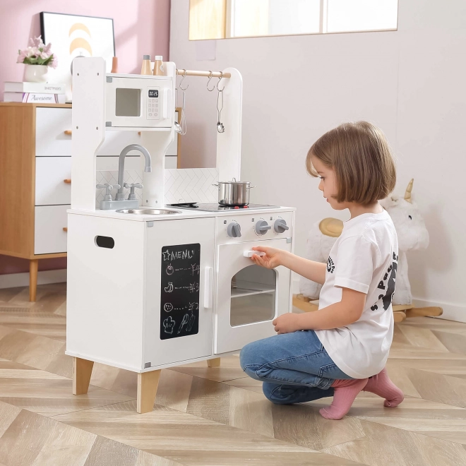 Holzküche mit Beleuchtung und Sound PolarB