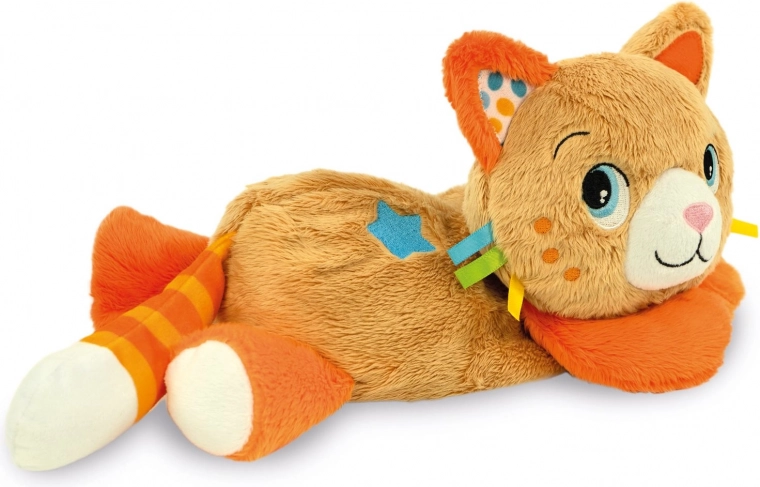 Chaton en peluche avec musique et vibrations CLEMENTONI BABY