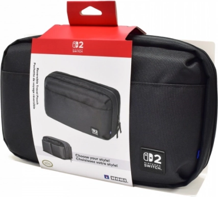 Hori reisbare, omkeerbare hoes voor Nintendo Switch 2 – zwart