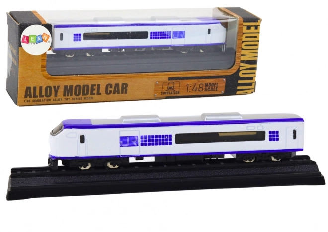 Sammlerzug 1:48 Metall weiß-blau