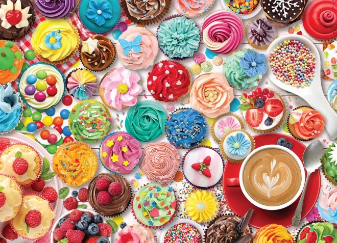Eurographics puzzel Cupcake Party 1000 stukken