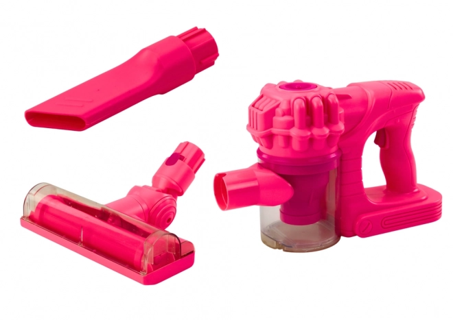 Kinder steelstofzuiger + lichten, geluiden - roze