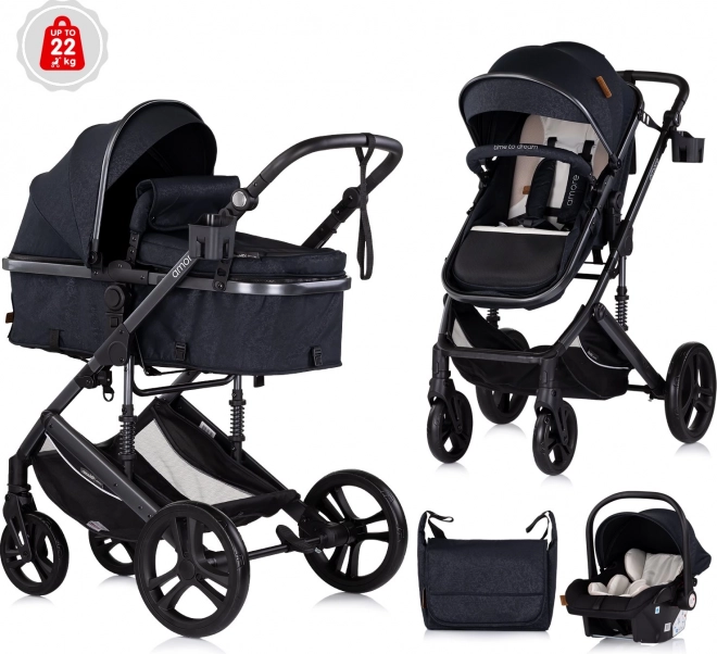 Kombikinderwagen Amore Brombeere 2in1
