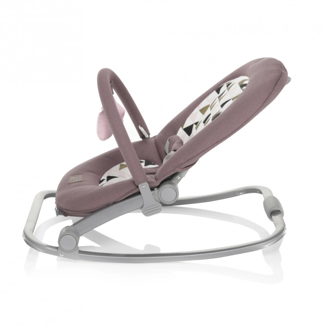 Relax Wipstoeltje met Roze Driehoeken