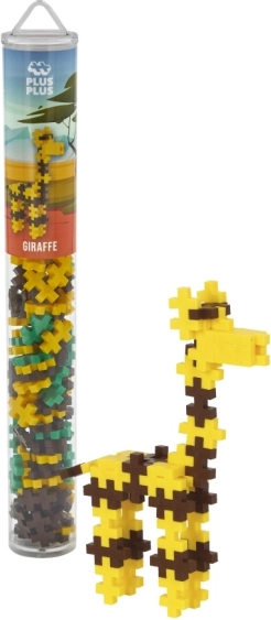 Plus-Plus Girafe – jeu de construction créatif en tube (100 pcs)