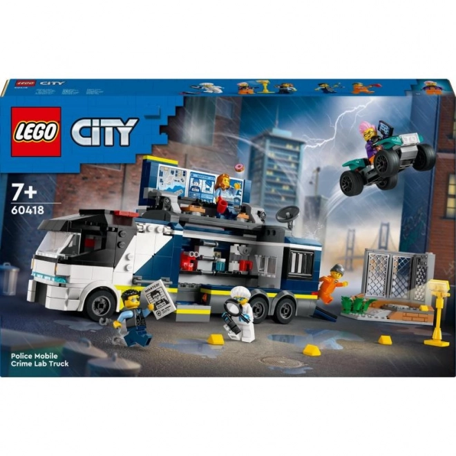 LEGO® City 60418 Mobiele onderzoekswagen van de politie