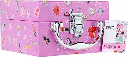 Trousse de maquillage Unicorn petite avec effet arc-en-ciel