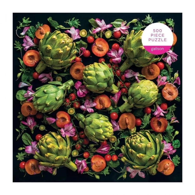 Puzzel Artychok Bloemen 500 stukken