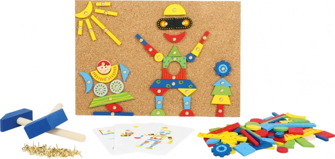 Houten creatieve hamer speelgoed voor kinderen