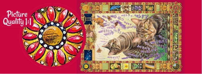 Puzzle Cherry Pazzi Cats 1000 Pieces