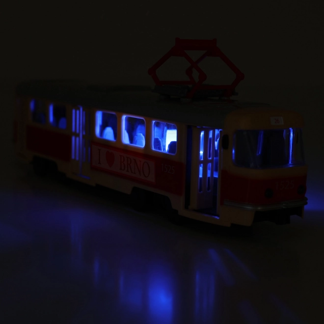 Czech Announcing Tram Brno