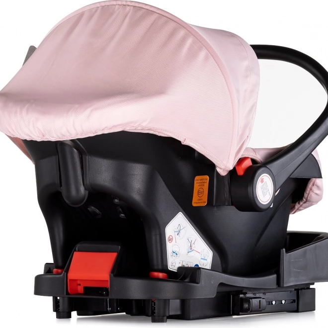 Siège auto pour enfant Chipolino Aura i-Size Rose marshmallow