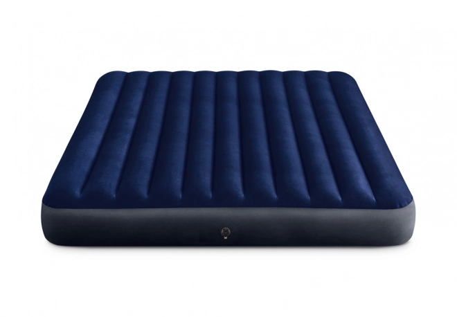 Opblaasbaar Double Luchtbed Velours 203x183 cm INTEX