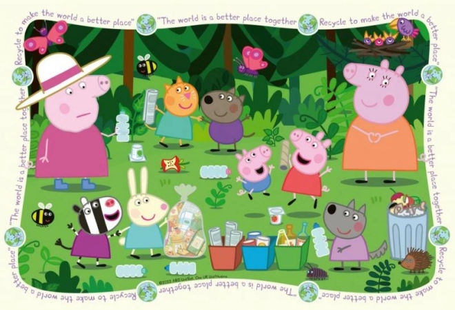 Puzzel 35 stukjes Peppa Pig