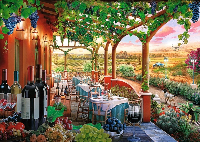 Puzzle TREFL Premium Plus Tea Time: Italian Vineyard 1000 pieces