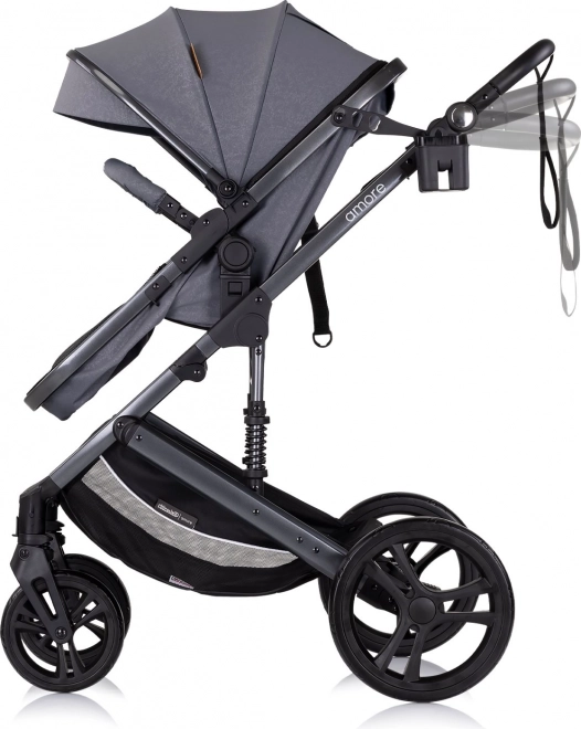 Combinatie kinderwagen Amore 2-in-1 Wolkengrijs
