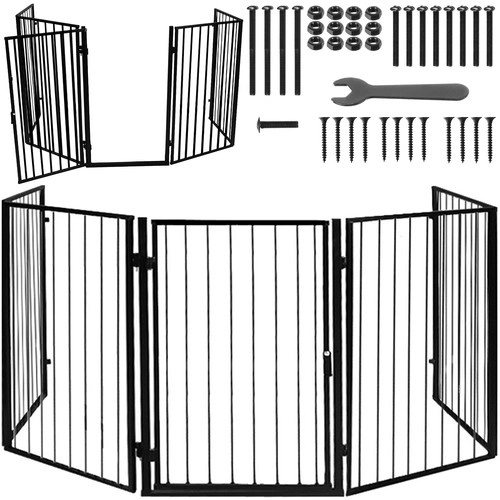 Multifunctionele kinderbarrière voor open haarden