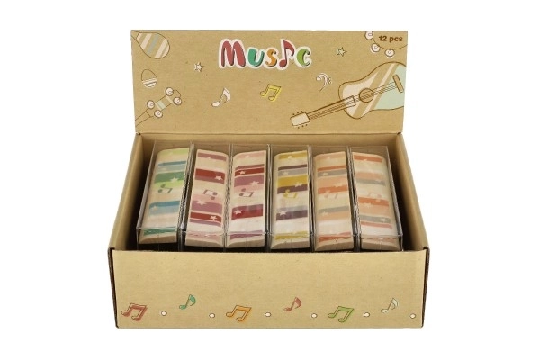 Colorful Wooden Harmonica for Kids