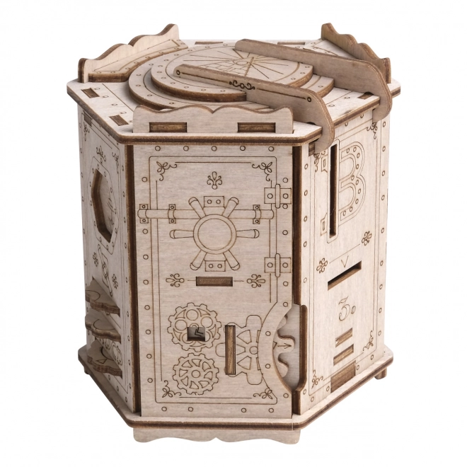 Fort Knox Pro Wooden Puzzle Brain Teaser