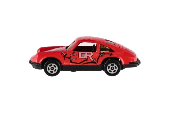 Voiture en métal 7cm dans une boîte