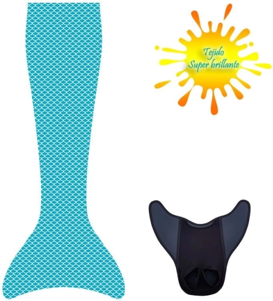 Aquaris Mermaid Tail Monofin for Swimming Brise