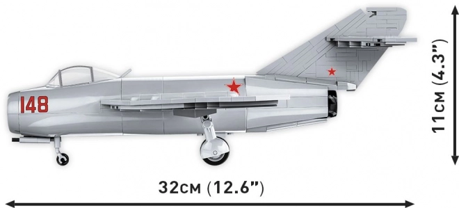COBI 2416 Koreaanse Oorlog MIG-15 FAGOT, 1:32, 504 st, 1 f
