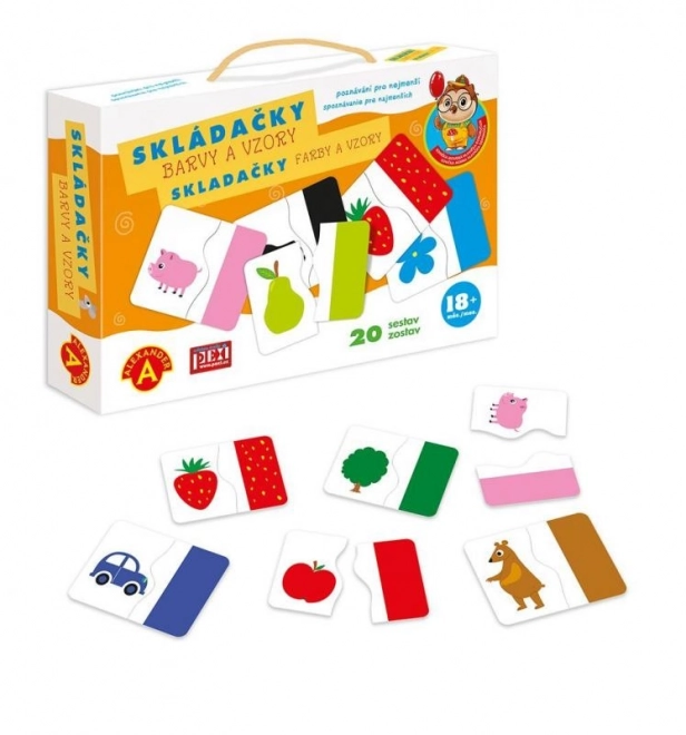 Kleuren en patronen-herkenning voor de kleintjes