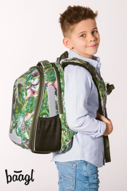 Schoolrugzak Baagl Dinosaurussen