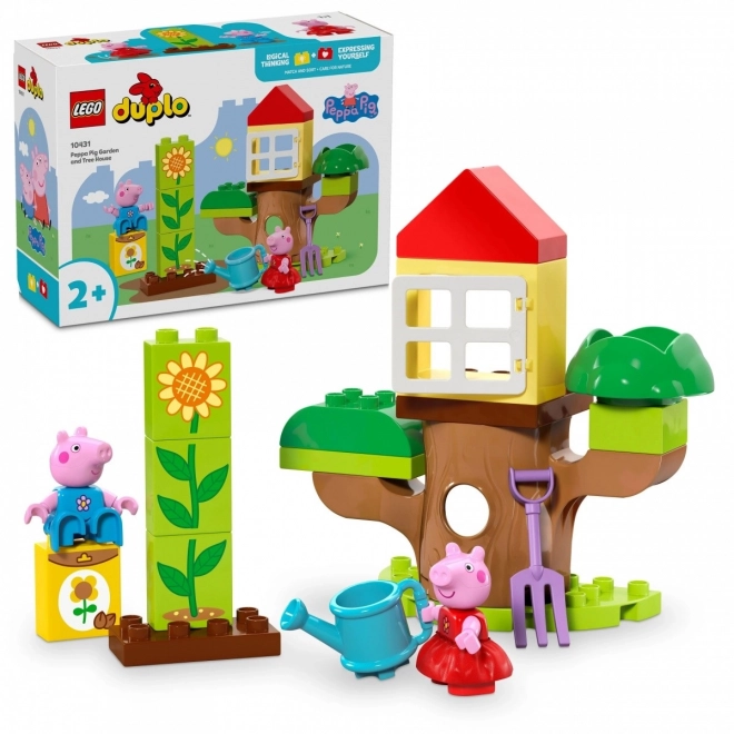 LEGO DUPLO 10431 Peppa varkentje – tuin en boomhut
