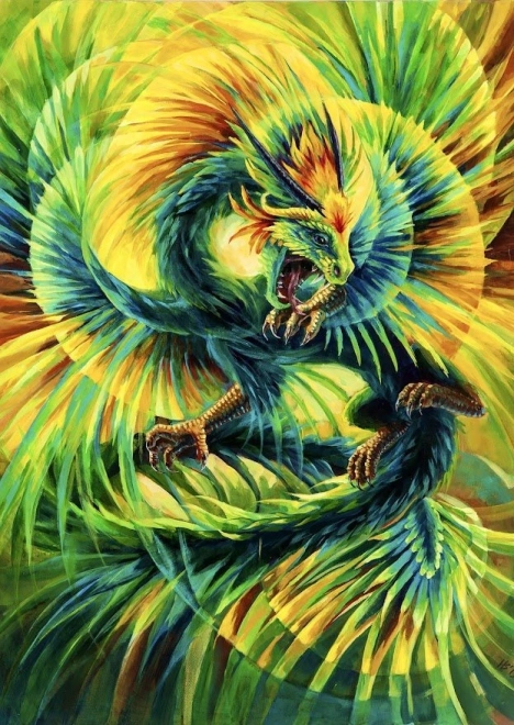Quetzalcoatl Puzzle 1000 pieces