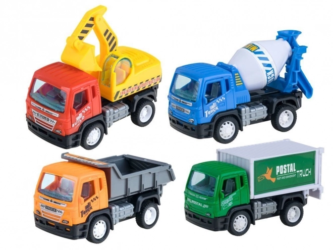 Spielzeug Set - Bau Fahrzeuge