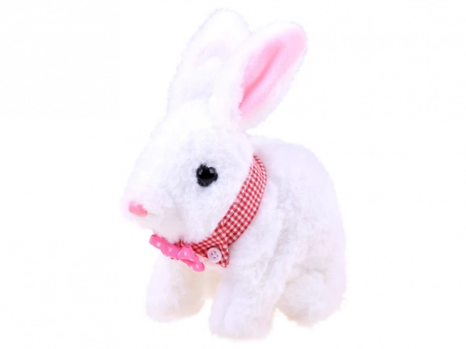 Interactive Plush Bunny with Basket and Accessories – Pink