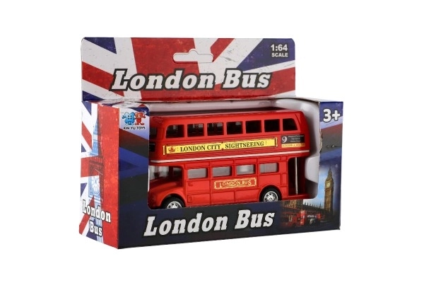 Rode dubbeldekker Londen 12 cm