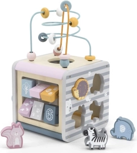 Wooden Activity Cube 5-in-1 POLARB by VIGA