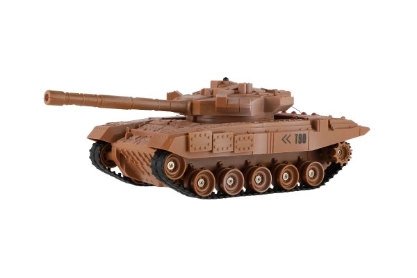 RC Tankgevecht met oplaadbare kit met geluid en licht 27MHz/40MHz