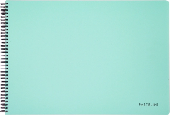 Carnet à dessin grand format A3 à reliure rigide – PASTELINI vert