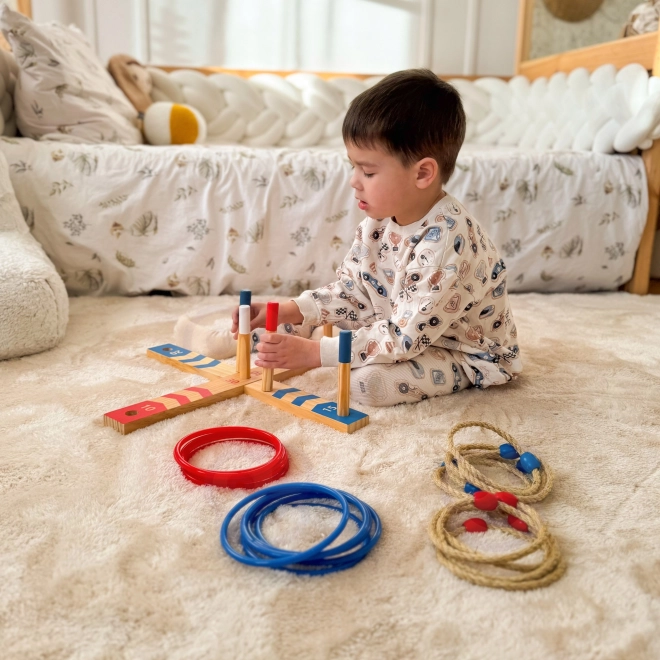 Houten spel Ring Cross van Tooky Toy