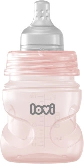 lovi biberon pour nourrissons trends 120 ml rose