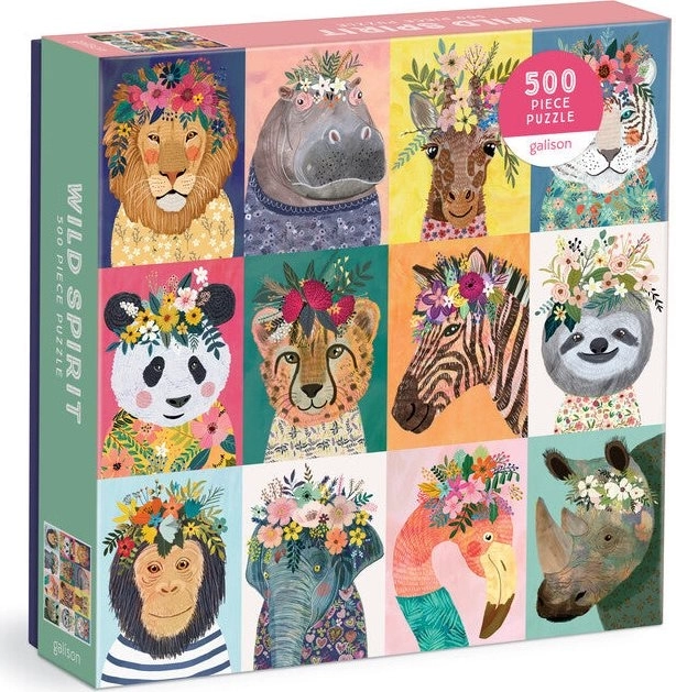Puzzel Wilde Zielen 500 stukken