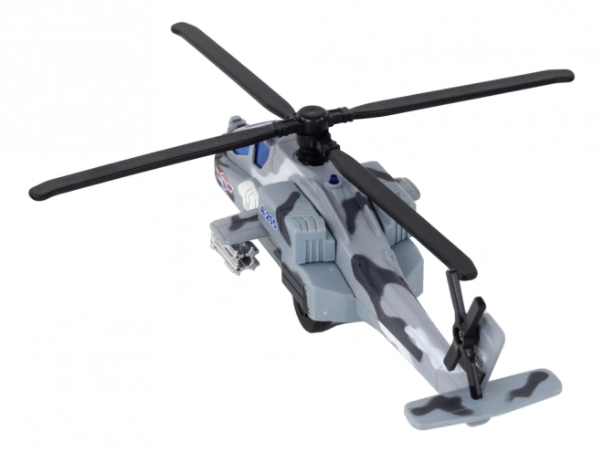 Militaire helikopter Militaire helikopter Aluminium composiet Geluidse verlichting