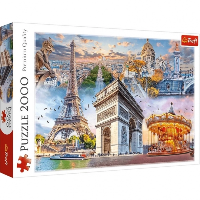 Puzzle 2000 pièces - Week-end à Paris