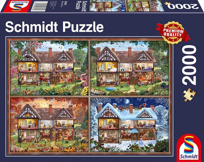 Puzzel Chaloupka in de seizoenen 2000 stukjes