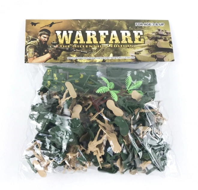 Set van soldaten om mee te spelen