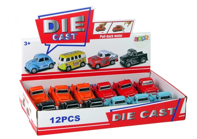 Friktions Pick-up-Auto in 4 Farben