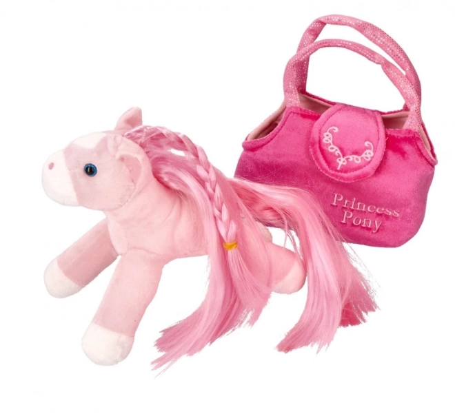 Plüschpony und Tasche Princess