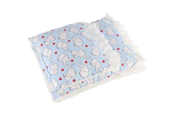 Doll Bedding Set with Pillow and Mat