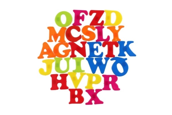Magneetletters - 27 stuks